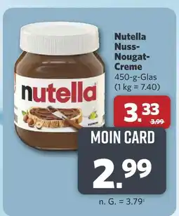 Combi Nutella nuss-nougat-creme Angebot