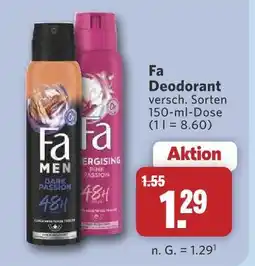Combi Fa deodorant Angebot