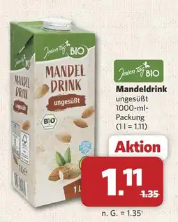 Combi Jeden tag bio mandeldrink Angebot