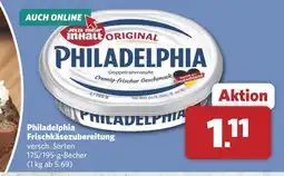 Combi Philadelphia frischkäsezubereitung Angebot