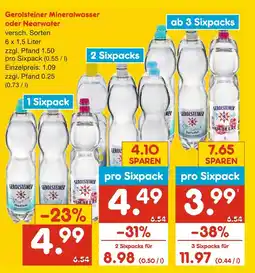 Netto Marken-Discount Gerolsteiner mineralwasser Angebot