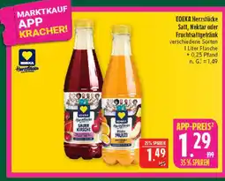 Marktkauf Edeka herzstücke saft, nektar oder fruchtsaftgetränk Angebot
