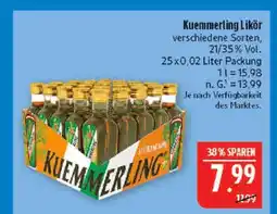 Marktkauf Kümmerling likör Angebot