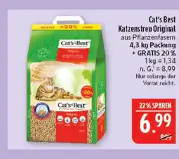 Marktkauf Cat's best katzenstreu original Angebot