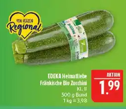 Marktkauf Edeka heimatliebe fränkische bio zucchini Angebot