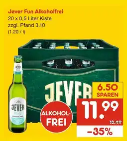 Netto Marken-Discount Jever fun alkoholfrei Angebot