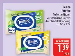Marktkauf Tempo feuchte toilettentücher Angebot