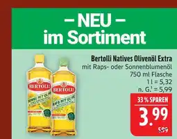 Marktkauf Bertolli natives olivenöl extra mit rapsöl Angebot