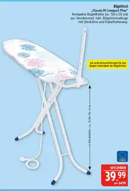 Marktkauf Bügeltisch classic m compact plus Angebot