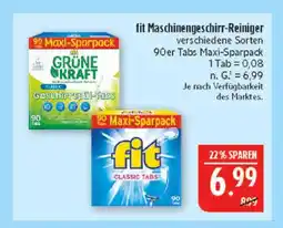 Marktkauf Grüne kraft geschirrspül-tabs Angebot