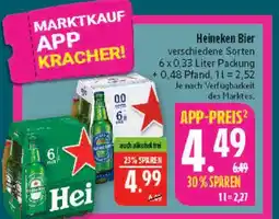 Marktkauf Heineken bier Angebot