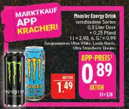 Marktkauf Monster energy drink Angebot