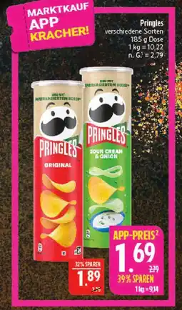 Marktkauf Pringles original Angebot