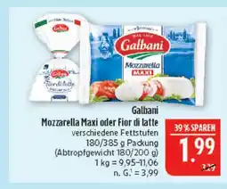 Marktkauf Galbani mozzarella maxi Angebot