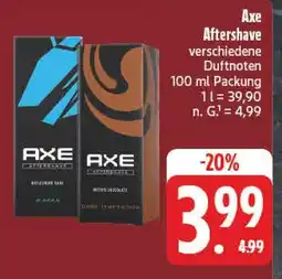 E-Center Axe aftershave Angebot