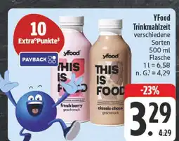 E-Center Yfood trinkmahlzeit Angebot
