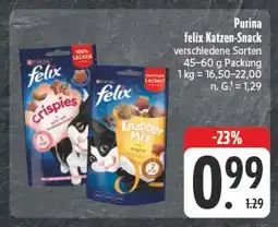 E-Center Purina felix katzen-snack Angebot