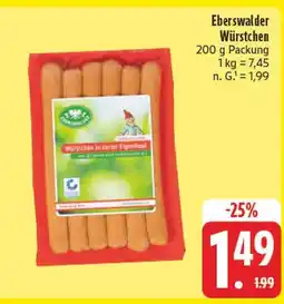 E-Center Eberswalder würstchen Angebot