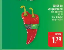 Marktkauf Edeka bio spitzpaprika rot Angebot