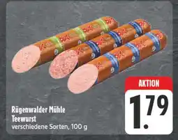 E-Center Rügenwalder mühle teewurst Angebot