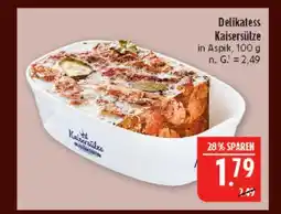 Marktkauf Delikatess kaisersülze Angebot
