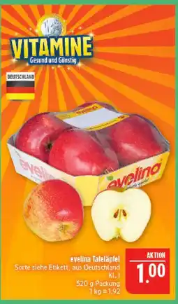 Marktkauf Evelina tafeläpfel Angebot