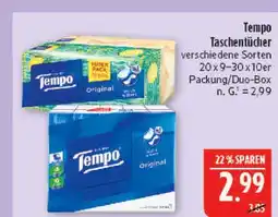 Marktkauf Tempo taschentücher Angebot