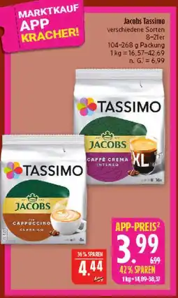 Marktkauf Jacobs tassimo Angebot