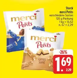 E-Center Storck merci petits vollmilch Angebot