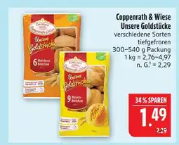 Marktkauf Coppenrath & wiese unsere goldstücke mehrkorn-brötchen Angebot