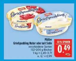Marktkauf Müller grießpudding natur Angebot