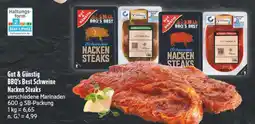 E-Center Bbq's best schweine nacken steaks Angebot