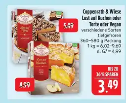 Marktkauf Coppenrath & wiese lust auf kuchen Angebot