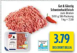 diska Gut & günstig schweinehackfleisch Angebot