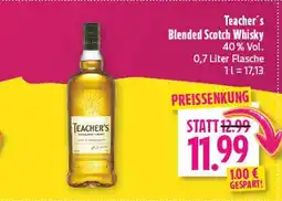 diska Teacher's blended scotch whisky Angebot