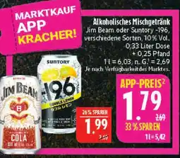 Marktkauf Jim beam cola Angebot