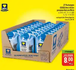 Marktkauf Edeka herzstücke premium katzen milch Angebot