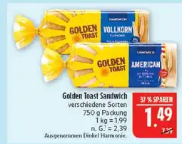 Marktkauf Golden toast sandwich Angebot