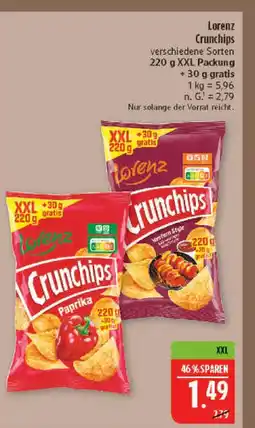 Marktkauf Lorenz crunchips Angebot