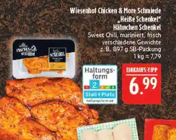 Marktkauf Wiesenhof chicken & more schmiede heiße schenkel Angebot