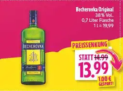 diska Becherovka original Angebot