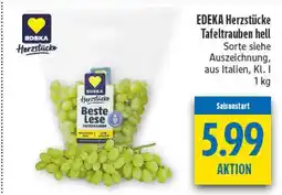 diska Edeka herzstücke tafeltrauben hell Angebot