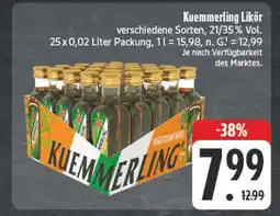 E-Center Kuemmerling likör Angebot