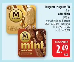 Marktkauf Langnese magnum eis Angebot