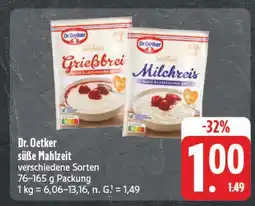 E-Center Dr. oetker grießbrei Angebot