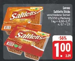E-Center Lorenz saltletts sesam sticks Angebot