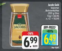 E-Center Jacobs gold löslicher bohnenkaffee Angebot