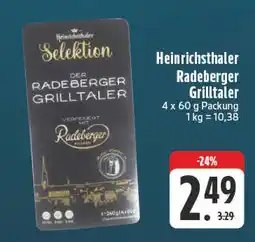 E-Center Heinrichsthaler radeberger grilltaler Angebot