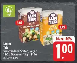 E-Center Lunter tofu mild geräuchert Angebot