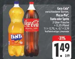 E-Center Coca-cola mezzo mix Angebot